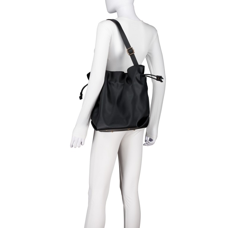 Beuteltasche Cool Companion M Black, Farbe: schwarz, Marke: Hey Marly, EAN: 4262459829441, Abmessungen in cm: 34x33x14, Bild 5 von 6