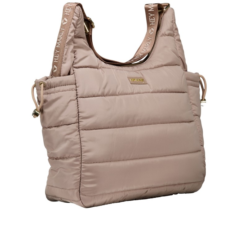 Beuteltasche Alltime Buddy Mocha, Farbe: taupe/khaki, Marke: Hey Marly, EAN: 4262484653035, Abmessungen in cm: 51x40x5, Bild 2 von 5
