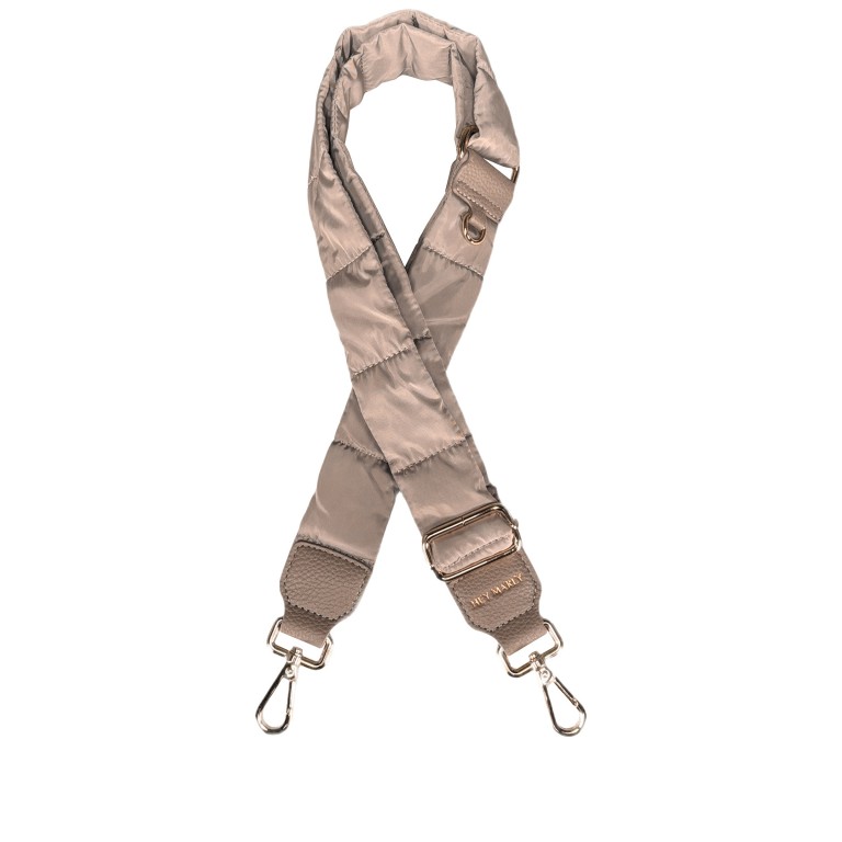 Schulterriemen Puffy Strap Mocha, Farbe: taupe/khaki, Marke: Hey Marly, EAN: 4262484653158, Bild 1 von 2