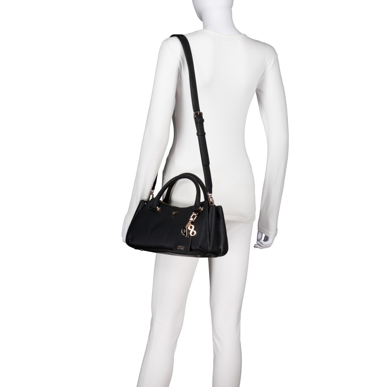 Handtasche Evie Black, Farbe: schwarz, Marke: Guess, EAN: 0198659025618, Abmessungen in cm: 32x17x13.5, Bild 5 von 7
