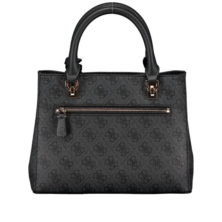 Handtasche Noelle II 4G-Logo Coal, Farbe: anthrazit, Marke: Guess, EAN: 0198659000608, Abmessungen in cm: 25.5x19.5x6, Bild 3 von 7