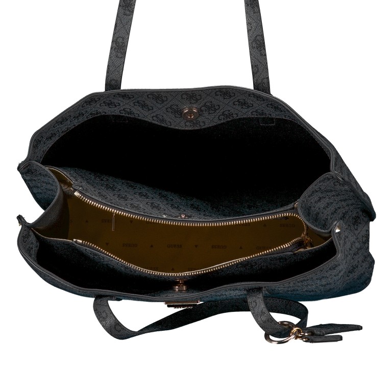 Tasche Meridian II 4G-Logo Coal, Farbe: anthrazit, Marke: Guess, EAN: 0190231967583, Abmessungen in cm: 36.5x29x12, Bild 5 von 5