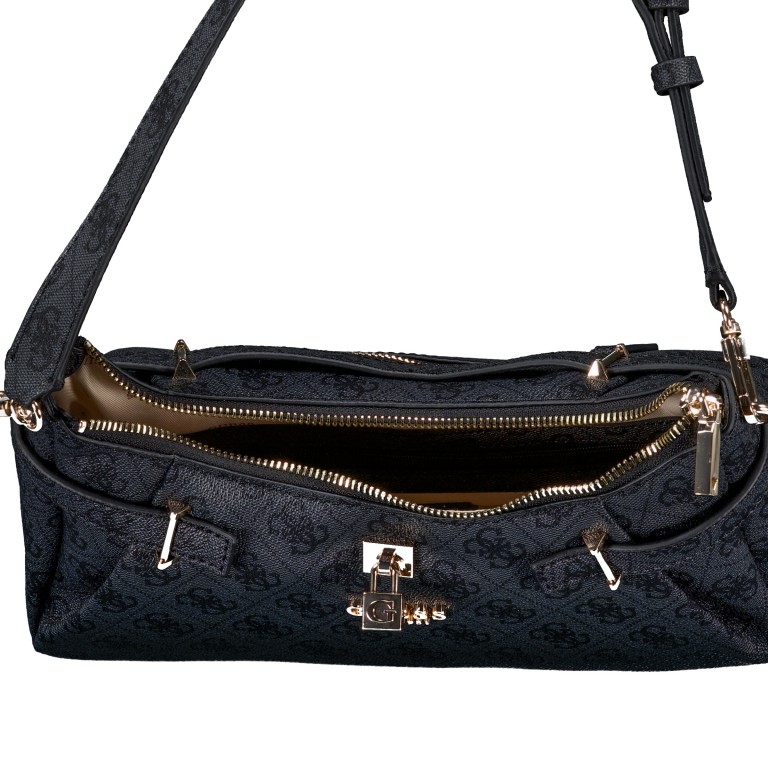 Umhängetasche Yesba 4G-Logo Coal, Farbe: anthrazit, Marke: Guess, EAN: 0198659028046, Abmessungen in cm: 27.5x18x9.5, Bild 5 von 5