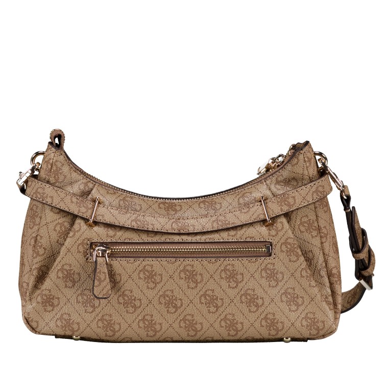 Umhängetasche Yesba 4G-Logo Latte, Farbe: braun, Marke: Guess, EAN: 0198659028053, Abmessungen in cm: 27.5x18x9.5, Bild 3 von 5