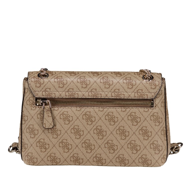 Umhängetasche Yesba 4G-Logo Latte, Farbe: braun, Marke: Guess, EAN: 0198659028077, Abmessungen in cm: 23.5x15x10.5, Bild 3 von 7