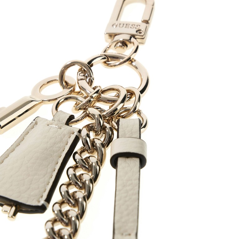 Schlüsselanhänger Keychains Gifting Off White, Farbe: beige, Marke: Guess, EAN: 0198659029579, Abmessungen in cm: 5x24x1.5, Bild 3 von 3