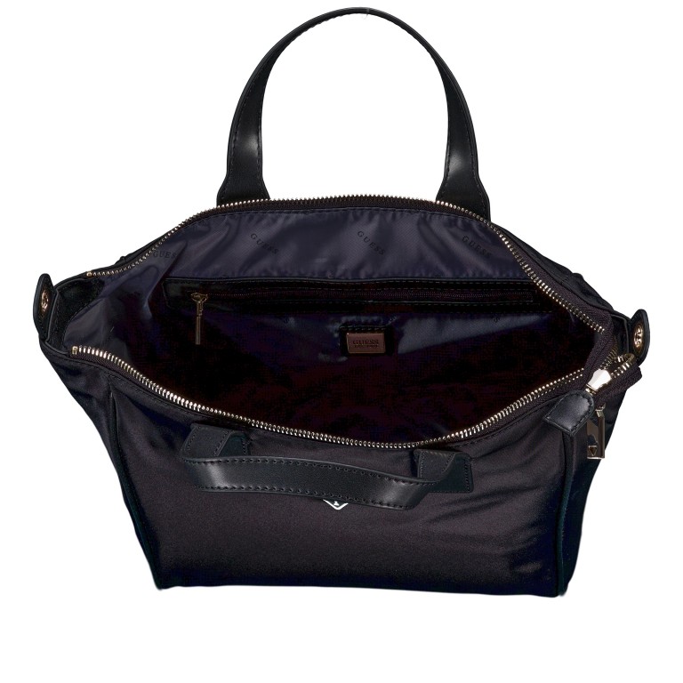 Handtasche Follie Travel Black, Farbe: schwarz, Marke: Guess, EAN: 0190231934226, Abmessungen in cm: 23x23x14, Bild 7 von 7