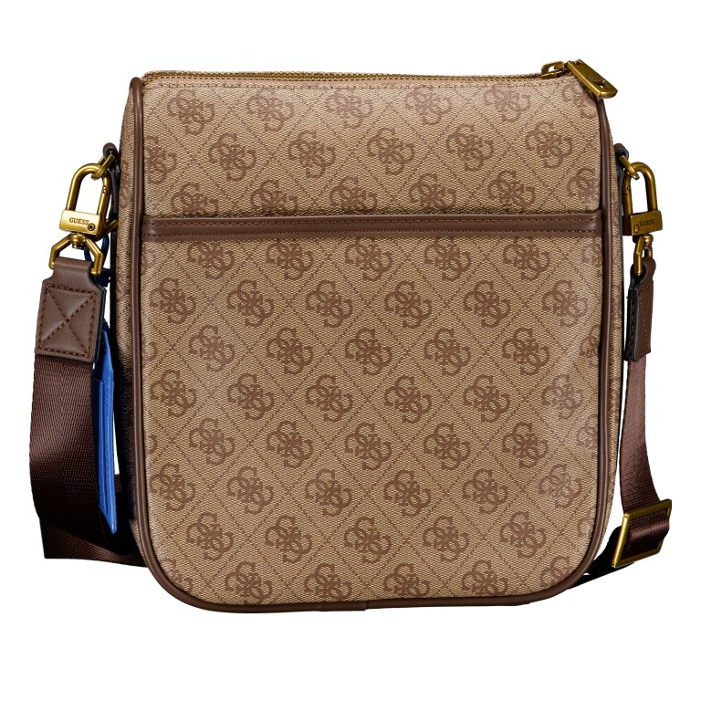 Umhängetasche Milano 4G-Logo Beige Brown, Farbe: braun, Marke: Guess, EAN: 7621806188346, Abmessungen in cm: 22x24x5.5, Bild 3 von 6