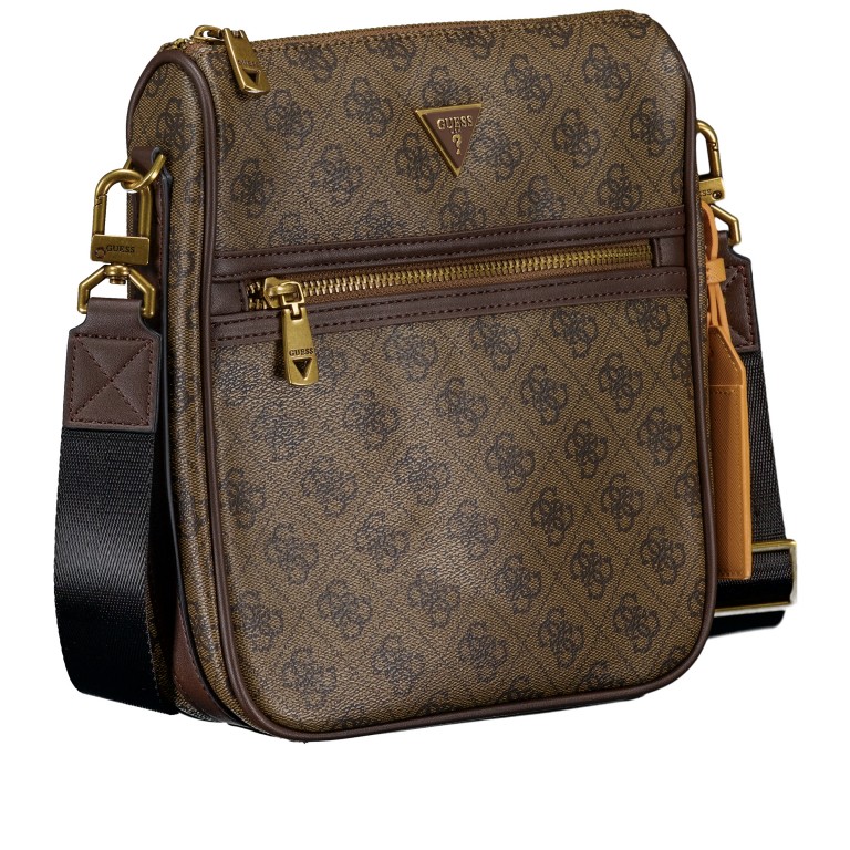 Umhängetasche Milano 4G-Logo Coffee, Farbe: grün/oliv, Marke: Guess, EAN: 7621235331719, Abmessungen in cm: 22x24x5.5, Bild 2 von 6