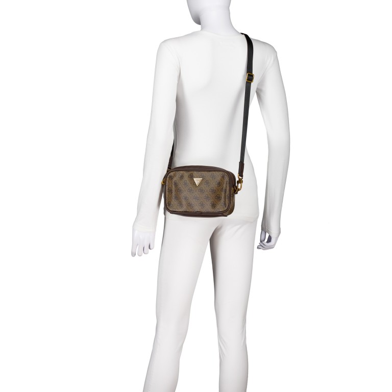 Handgelenktasche / Umhängetasche Milano Camera Bag Coffee, Farbe: grün/oliv, Marke: Guess, EAN: 7621235331757, Abmessungen in cm: 21x14x5.5, Bild 6 von 7
