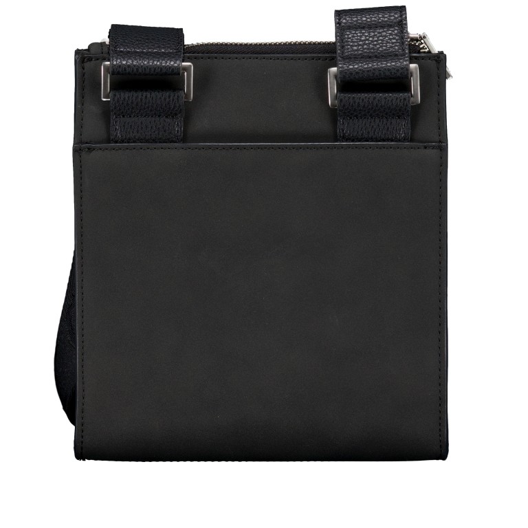 Umhängetasche Torino Flat Crossbody Black, Farbe: schwarz, Marke: Guess, EAN: 7621235332242, Abmessungen in cm: 19x21x3.5, Bild 3 von 6