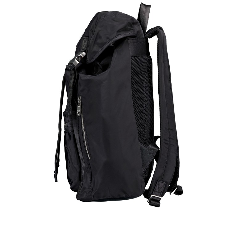Rucksack Berlin Black, Farbe: schwarz, Marke: Guess, EAN: 7621235331337, Abmessungen in cm: 28.5x44x16, Bild 3 von 6