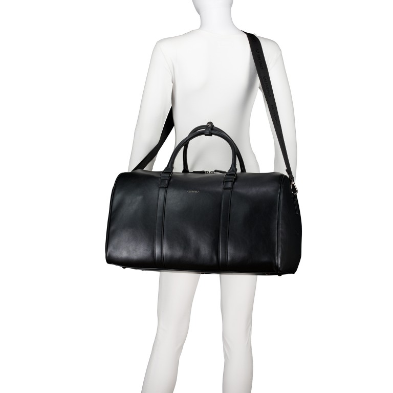 Reisetasche Horizon Nero, Farbe: schwarz, Marke: Valentino Bags, EAN: 8054942657237, Abmessungen in cm: 50x28x29.5, Bild 4 von 5