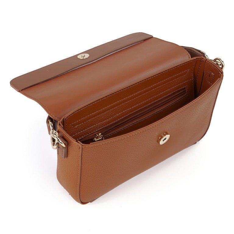 Umhängetasche Alexia Cuoio, Farbe: cognac, Marke: Valentino Bags, EAN: 8051941005557, Abmessungen in cm: 25x14x5, Bild 7 von 7