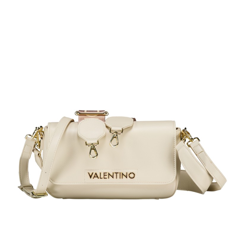 Umhängetasche Aury Relove Recycle Ecru, Farbe: beige, Marke: Valentino Bags, EAN: 8054942989130, Abmessungen in cm: 25x15x6, Bild 1 von 7