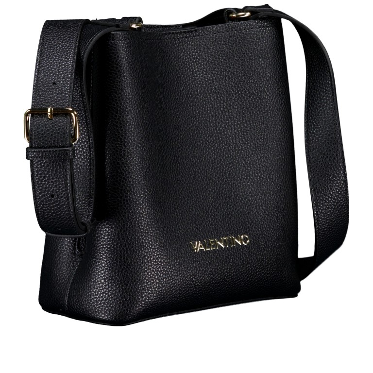 Beuteltasche Brixton Nero, Farbe: schwarz, Marke: Valentino Bags, EAN: 8054942973696, Abmessungen in cm: 20.5x22x10, Bild 2 von 6