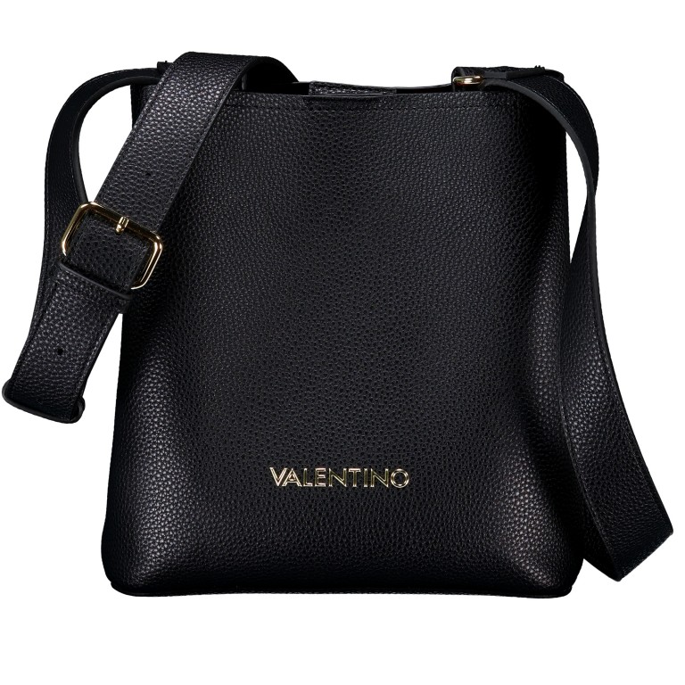 Beuteltasche Brixton Nero, Farbe: schwarz, Marke: Valentino Bags, EAN: 8054942973696, Abmessungen in cm: 20.5x22x10, Bild 1 von 6