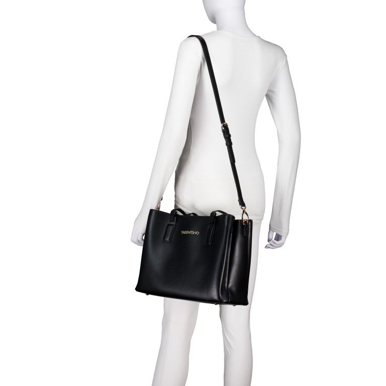 Shopper Clio Relove Recycle Nero, Farbe: schwarz, Marke: Valentino Bags, EAN: 8054942989345, Abmessungen in cm: 34.5x26x14.5, Bild 5 von 7