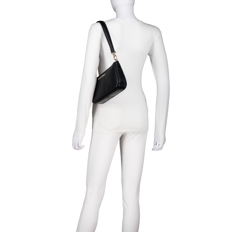 Umhängetasche Clio Relove Recycle Nero, Farbe: schwarz, Marke: Valentino Bags, EAN: 8054942989499, Abmessungen in cm: 26x14x5, Bild 5 von 8