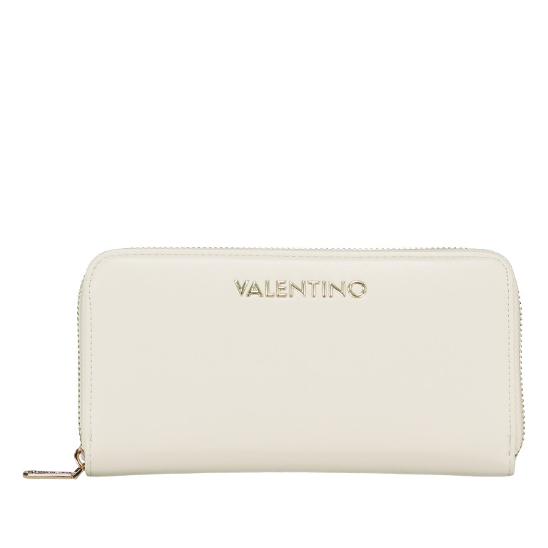 Geldbörse Clio Relove Recycle Ecru, Farbe: beige, Marke: Valentino Bags, EAN: 8051941002020, Abmessungen in cm: 19x10x2.5, Bild 1 von 4