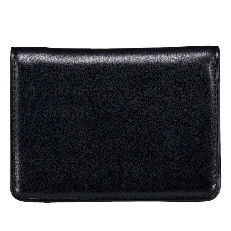 Geldbörse Clio Relove Recycle Nero, Farbe: schwarz, Marke: Valentino Bags, EAN: 8051941002037, Abmessungen in cm: 12x9.5x2, Bild 3 von 4