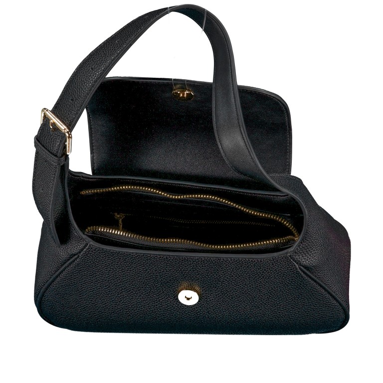 Umhängetasche Daphne Relove Recycle Nero, Farbe: schwarz, Marke: Valentino Bags, EAN: 8051941000750, Abmessungen in cm: 28x15x8, Bild 6 von 6