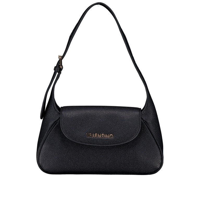 Umhängetasche Daphne Relove Recycle Nero, Farbe: schwarz, Marke: Valentino Bags, EAN: 8051941000750, Abmessungen in cm: 28x15x8, Bild 1 von 6