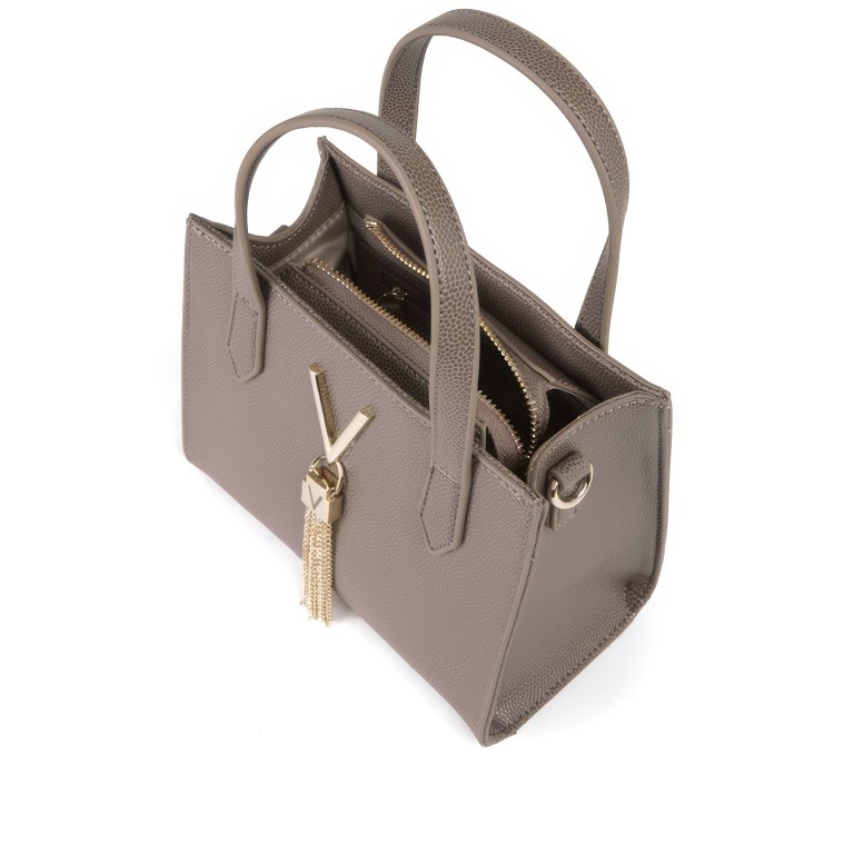 Handtasche Divina S Taupe, Farbe: taupe/khaki, Marke: Valentino Bags, EAN: 8054942440822, Abmessungen in cm: 20x16x11, Bild 7 von 7