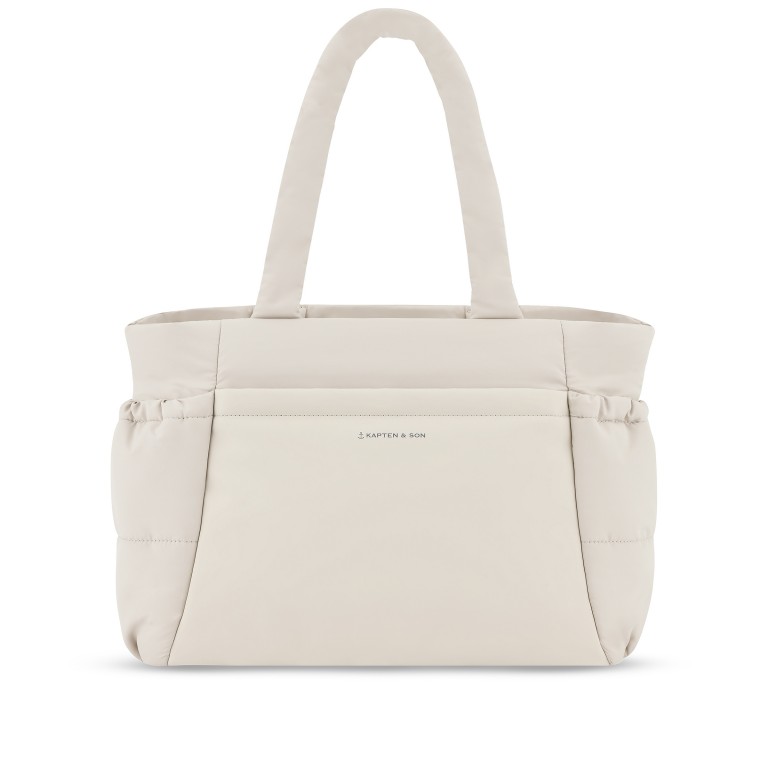Shopper Hellvi Cloud M Sandstone, Farbe: beige, Marke: Kapten & Son, EAN: 4251145255596, Abmessungen in cm: 41.5x29x11.5, Bild 1 von 13