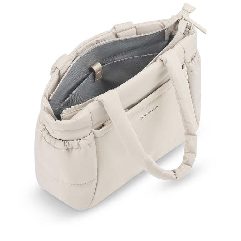 Shopper Hellvi Cloud M Sandstone, Farbe: beige, Marke: Kapten & Son, EAN: 4251145255596, Abmessungen in cm: 41.5x29x11.5, Bild 8 von 13
