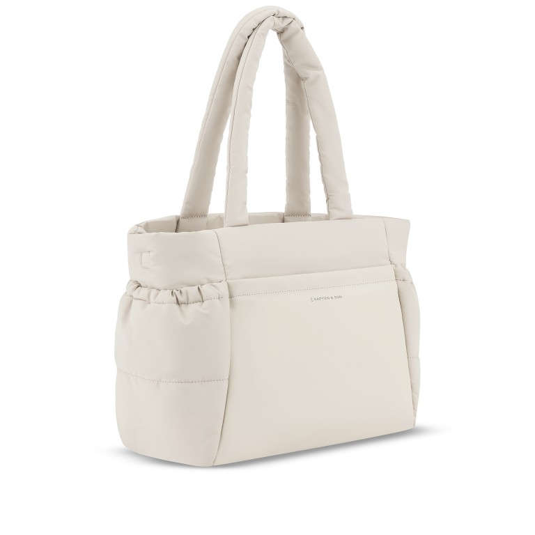 Shopper Hellvi Cloud M Sandstone, Farbe: beige, Marke: Kapten & Son, EAN: 4251145255596, Abmessungen in cm: 41.5x29x11.5, Bild 2 von 13