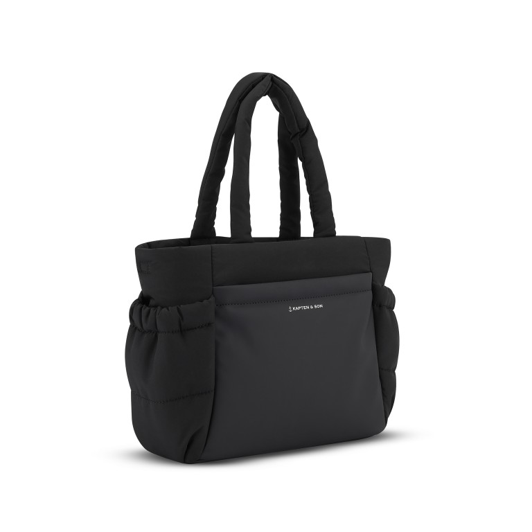Handtasche Hellvi Cloud S All Black, Farbe: schwarz, Marke: Kapten & Son, EAN: 4251145255619, Abmessungen in cm: 33.5x25.5x5.5, Bild 2 von 13