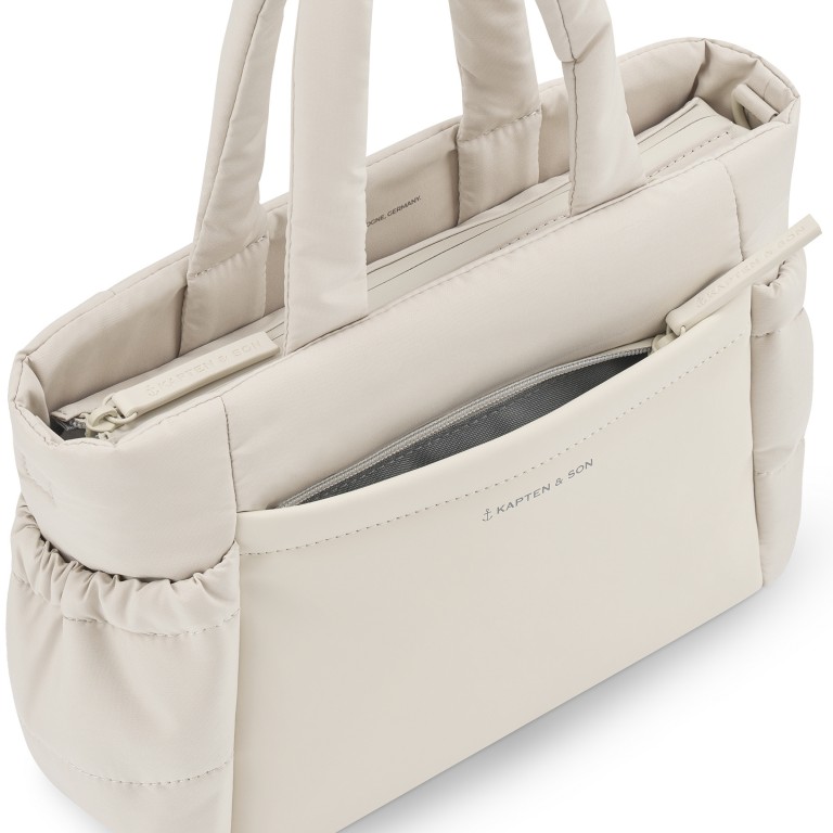 Handtasche Hellvi Cloud S Sandstone, Farbe: beige, Marke: Kapten & Son, EAN: 4251145255626, Abmessungen in cm: 33.5x25.5x5.5, Bild 13 von 13