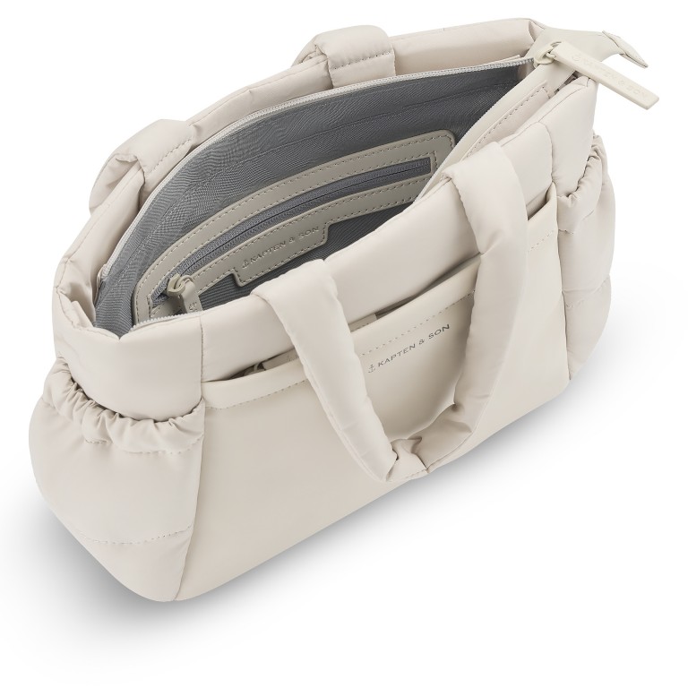 Handtasche Hellvi Cloud S Sandstone, Farbe: beige, Marke: Kapten & Son, EAN: 4251145255626, Abmessungen in cm: 33.5x25.5x5.5, Bild 8 von 13