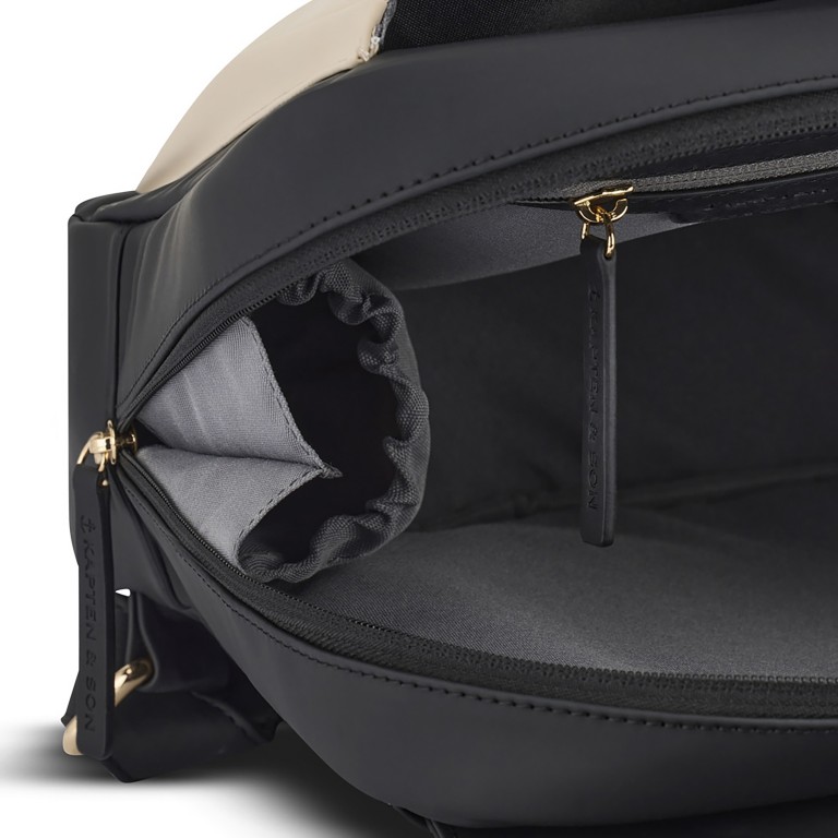 Rucksack Tromso Small 2.0 Cream Black, Farbe: beige, Marke: Kapten & Son, EAN: 4251145255541, Abmessungen in cm: 26x31x9.5, Bild 10 von 13