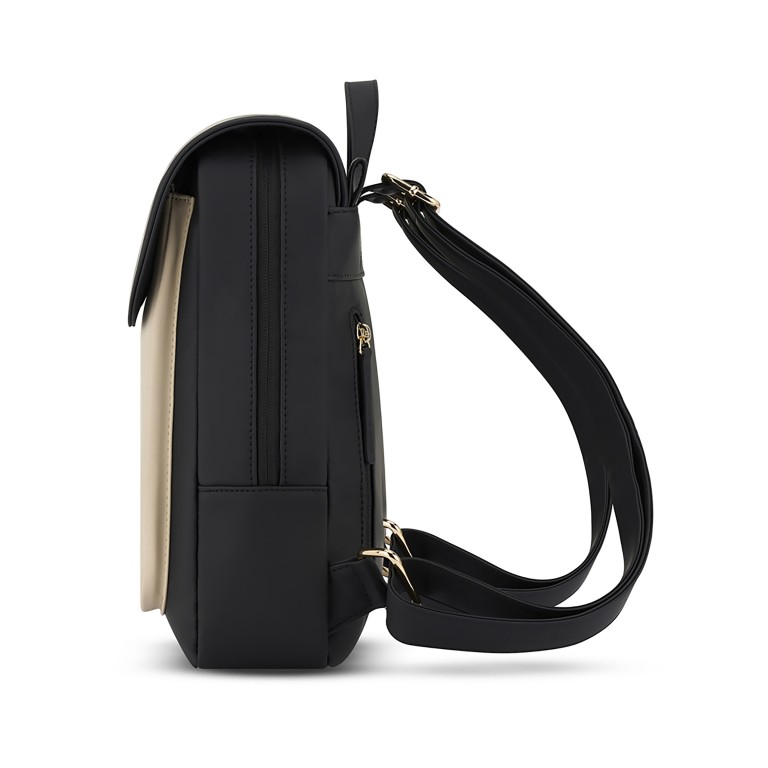 Rucksack Tromso Small 2.0 Cream Black, Farbe: beige, Marke: Kapten & Son, EAN: 4251145255541, Abmessungen in cm: 26x31x9.5, Bild 3 von 13