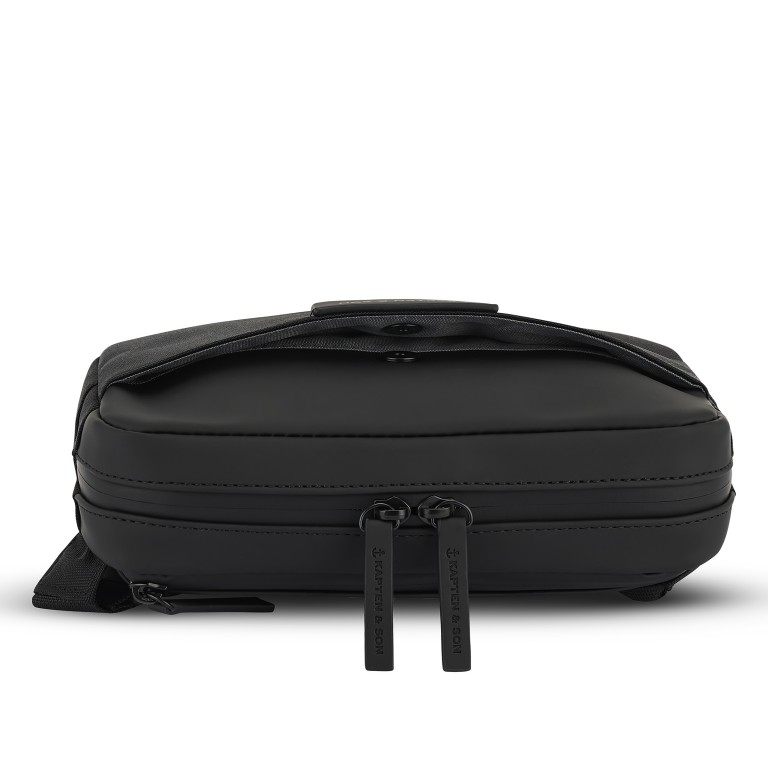 Gürteltasche Bergen Pro Crossbody All Black, Farbe: schwarz, Marke: Kapten & Son, EAN: 4251145254995, Abmessungen in cm: 23x15x6, Bild 9 von 12