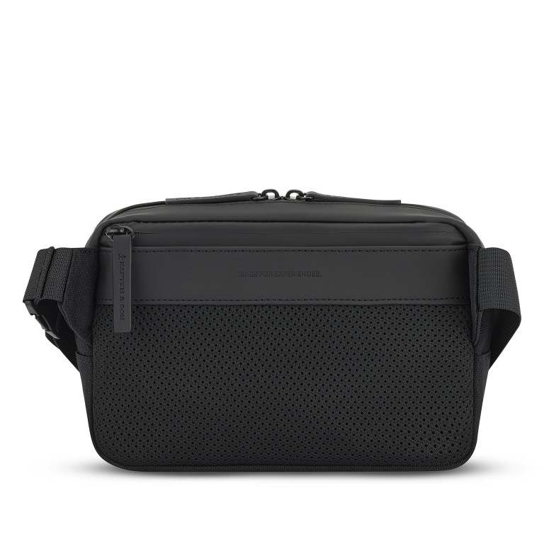 Gürteltasche Bergen Pro Crossbody All Black, Farbe: schwarz, Marke: Kapten & Son, EAN: 4251145254995, Abmessungen in cm: 23x15x6, Bild 4 von 12