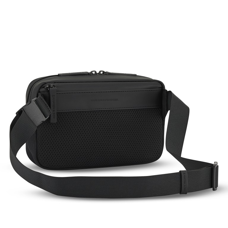 Gürteltasche Bergen Pro Crossbody All Black, Farbe: schwarz, Marke: Kapten & Son, EAN: 4251145254995, Abmessungen in cm: 23x15x6, Bild 5 von 12