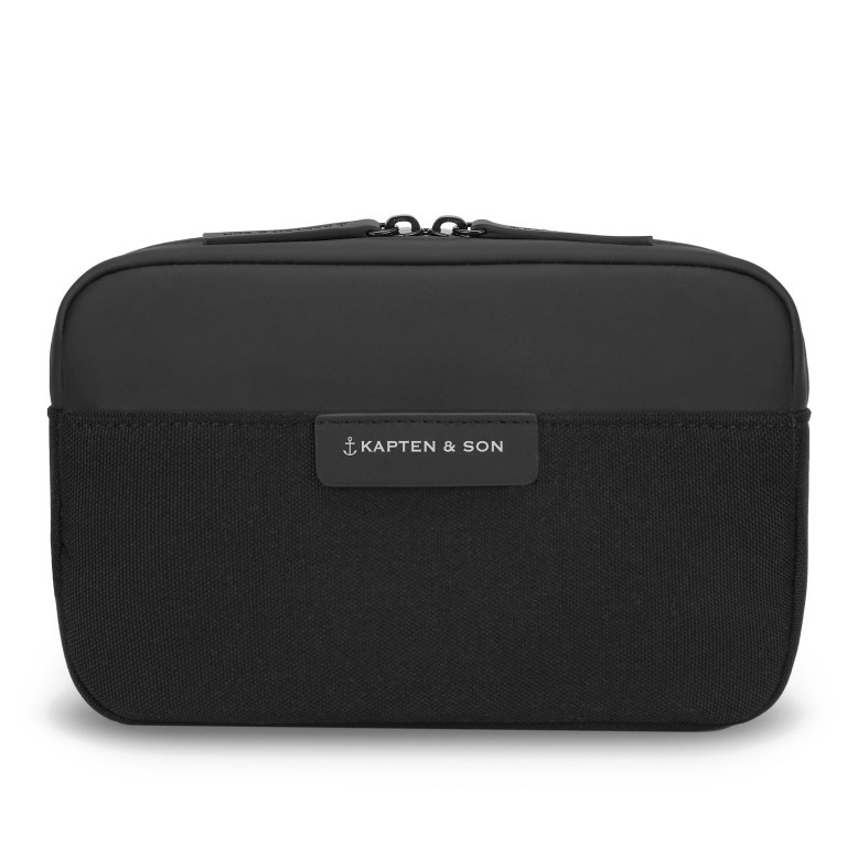 Gürteltasche Bergen Pro Crossbody All Black, Farbe: schwarz, Marke: Kapten & Son, EAN: 4251145254995, Abmessungen in cm: 23x15x6, Bild 1 von 12