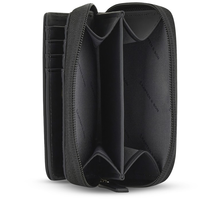 Geldbörse Bergen Pro Wallet Small All Black, Farbe: schwarz, Marke: Kapten & Son, EAN: 4251145256159, Abmessungen in cm: 11.5x9.5x3, Bild 4 von 4