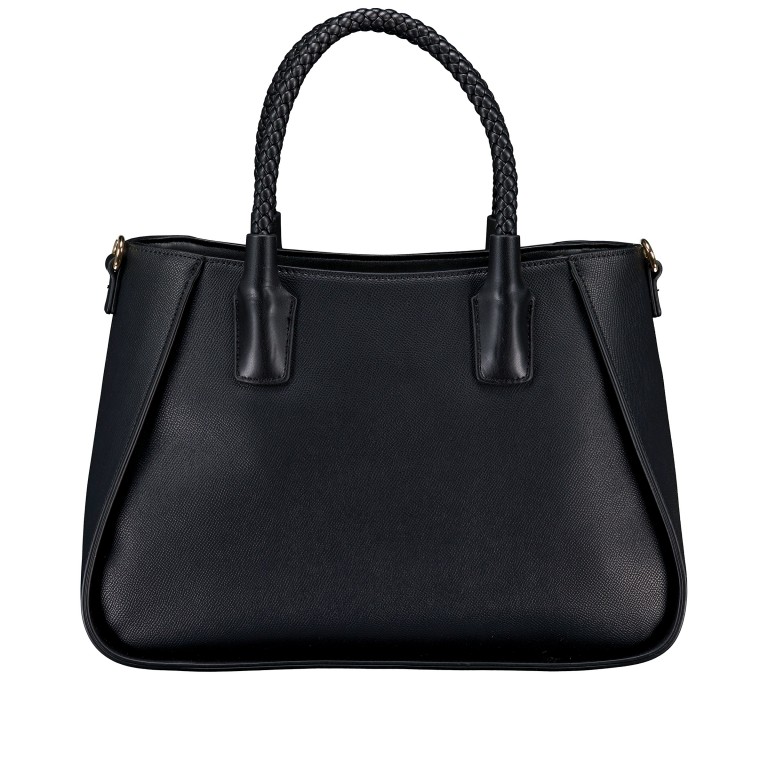 Handtasche Eris Relove Recycle Nero, Farbe: schwarz, Marke: Valentino Bags, EAN: 8054942989598, Abmessungen in cm: 34.5x24x12, Bild 3 von 7