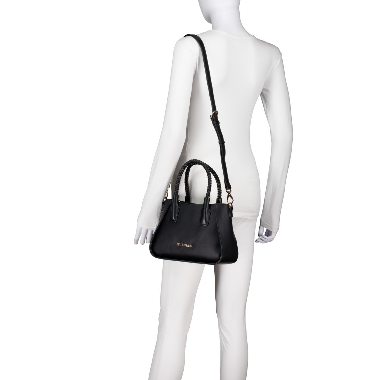 Handtasche Eris Relove Recycle Nero, Farbe: schwarz, Marke: Valentino Bags, EAN: 8054942989628, Abmessungen in cm: 27x19x10, Bild 5 von 7