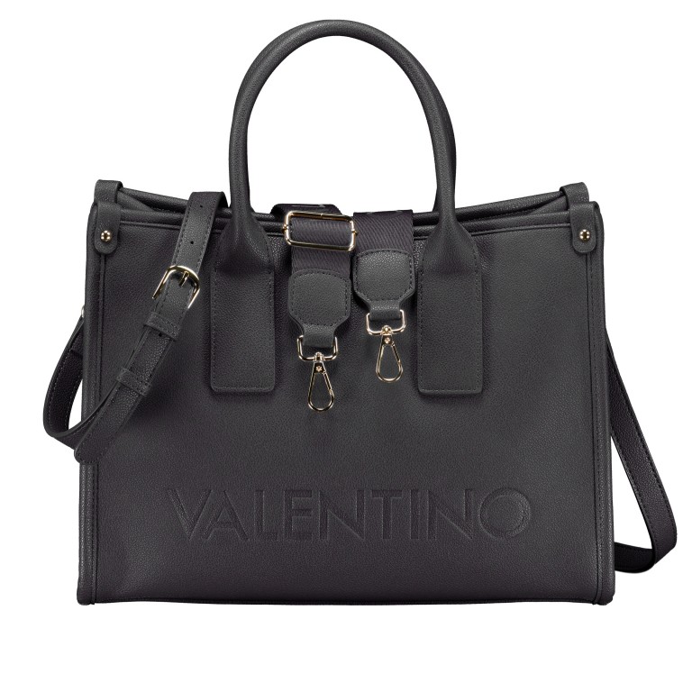 Handtasche Foxy Relove Recycle Nero, Farbe: schwarz, Marke: Valentino Bags, EAN: 8054942819857, Abmessungen in cm: 34x25.5x14.5, Bild 1 von 7