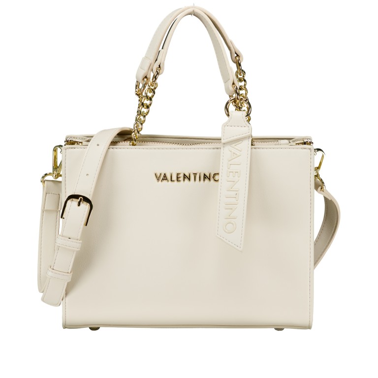 Handtasche Hira Ecru, Farbe: beige, Marke: Valentino Bags, EAN: 8051941001436, Abmessungen in cm: 25x19x10.5, Bild 1 von 7