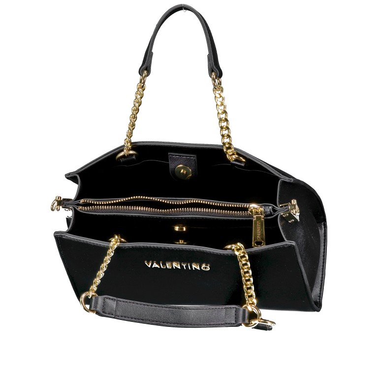 Handtasche Hira Nero, Farbe: schwarz, Marke: Valentino Bags, EAN: 8051941001399, Abmessungen in cm: 25x19x10.5, Bild 7 von 7