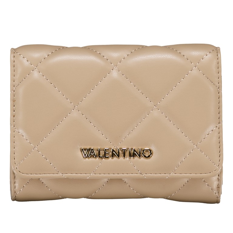 Geldbörse Ocarina Relove Recycle Beige, Farbe: beige, Marke: Valentino Bags, EAN: 8054942983893, Abmessungen in cm: 14.7x10x3, Bild 1 von 4