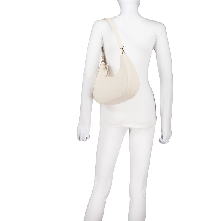 Beuteltasche Samba Relove Recycle Ecru, Farbe: beige, Marke: Valentino Bags, EAN: 8054942984838, Abmessungen in cm: 29x22.5x8, Bild 4 von 8