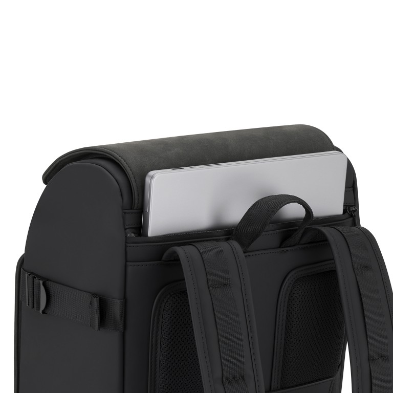 Rucksack Bali All Black, Farbe: schwarz, Marke: Kapten & Son, EAN: 4251145208370, Abmessungen in cm: 29.5x50x16, Bild 9 von 10