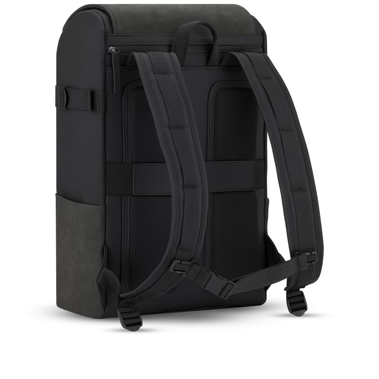 Rucksack Bali All Black, Farbe: schwarz, Marke: Kapten & Son, EAN: 4251145208370, Abmessungen in cm: 29.5x50x16, Bild 4 von 10